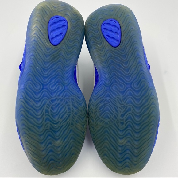 Nike KD Trey 5 VII (gs) White and Blue Basketball Sneakers - Picture 5 of 8